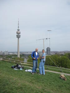 QRV auf dem Olympiaberg