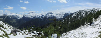 Panorama, Permuthwand und Mosermandl