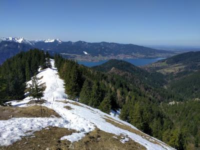 Blick zum Tegernsee